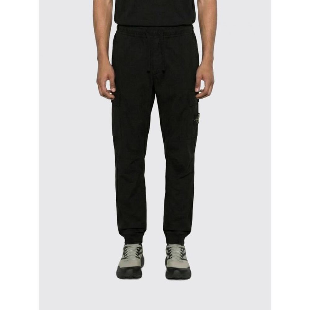 Stone Island Pants Men Black